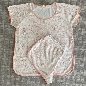 LAKE Pajamas Shorts Set - Size Medium